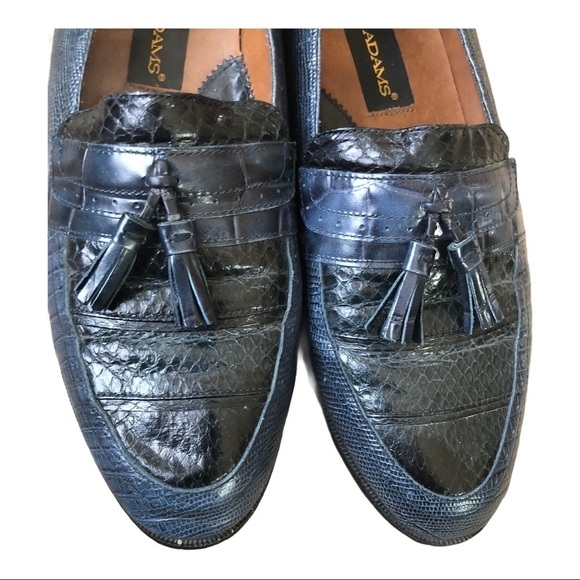 Stacy Adams snake skin loafers women’s size 7.5 - Picture 3 of 10